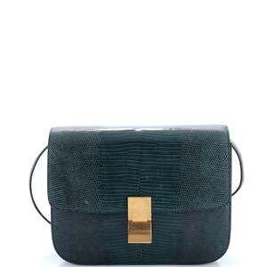 Celine Classic Box Bag Lizard Medium #224711C21B
